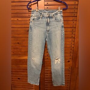 Gap 90s loose high rise straight leg jeans Size 4